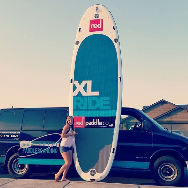 Red Paddle XL Ride 8 person paddleboard