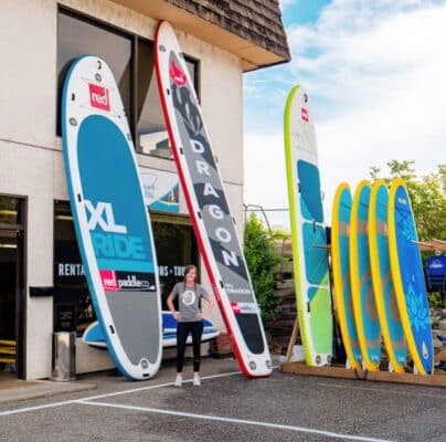 Guide to choosing the right paddleboard. Paddleboards for different uses.